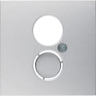 HAGER BOCCHIOTTI - Pezzo centrale per presa per altoparlanti Berker B.7 alu opaco, verniciato