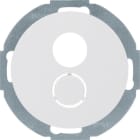 HAGER BOCCHIOTTI - Inserto con pezzo centrale x miniconnettore Serie R.classic bianco polare lucido 11962079