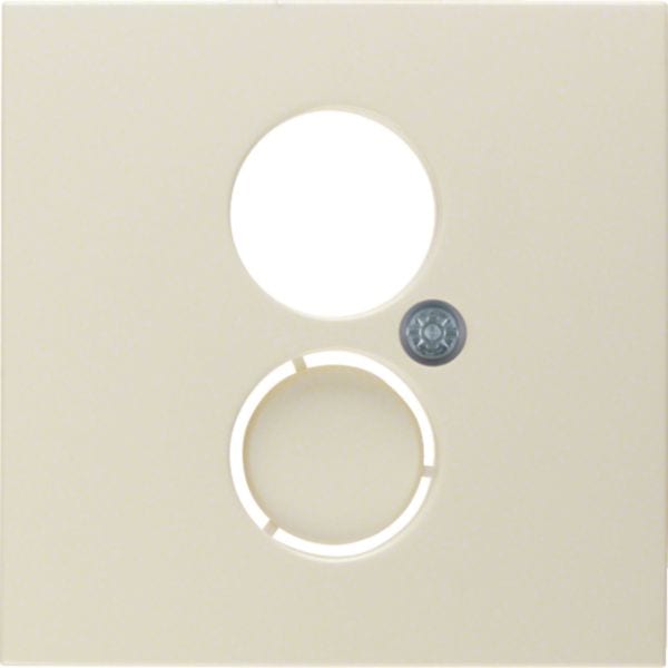 HAGER BOCCHIOTTI - Pezzo centrale per presa per altoparlanti Berker S.1 bianco lucido 11968982