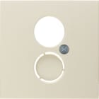 HAGER BOCCHIOTTI - Pezzo centrale per presa per altoparlanti Berker S.1 bianco lucido 11968982