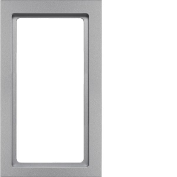 HAGER BOCCHIOTTI - Cornice con finestra grande Berker Q.3 alu velluto, verniciato