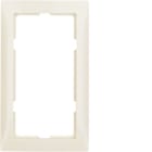 HAGER BOCCHIOTTI - Cornice con finestra grande Berker S.1 bianco lucido