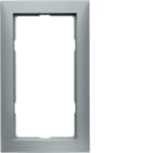 HAGER BOCCHIOTTI - Cornice con finestra grande Berker S.1 alu opaco