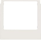 HAGER BOCCHIOTTI - Cornice design angolare accessorio bianco polare opaco