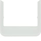 HAGER BOCCHIOTTI - Cornice design rotonda accessorio vetro bianco polare 13192109