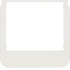 HAGER BOCCHIOTTI - Cornice design rotonda accessorio bianco polare opaco