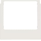 HAGER BOCCHIOTTI - Cornice design angolare accessorio bianco polare lucido 13197009