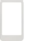 HAGER BOCCHIOTTI - Cornice design rotonda, versione grande accessorio alluminio, metallo opaco