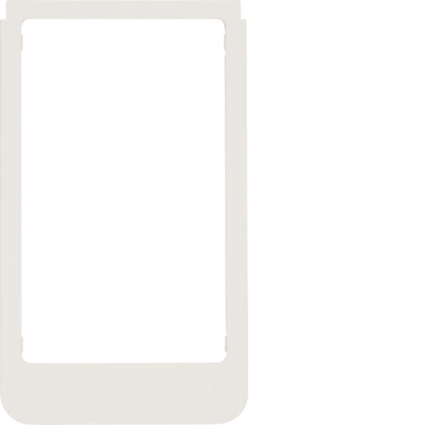 HAGER BOCCHIOTTI - Cornice design rotonda, versione grande accessorio bianco polare lucido 13202189