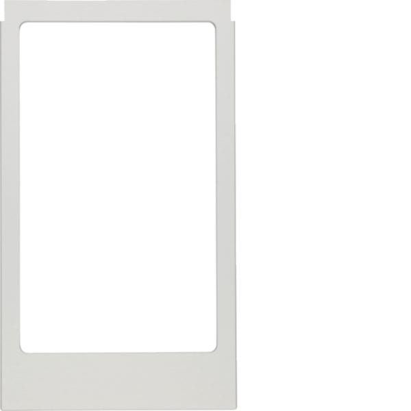 HAGER BOCCHIOTTI - Cornice design angolare, versione grande accessorio alluminio, metallo opaco