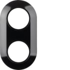 HAGER BOCCHIOTTI - Cornice doppia Serie 1930 nero lucido 138121