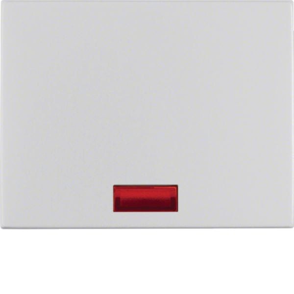 HAGER BOCCHIOTTI - Bilanciere con lente Berker K.5 alu, alluminio anodizzato