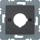 HAGER BOCCHIOTTI - MASCH.C.LE CON FORO Ø 22,5 MM ANTR.OPACO