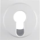 HAGER BOCCHIOTTI - Pezzo centrale x int./pulsante a chiave Serie S.1/B.3/B.7 bianco polare lucido