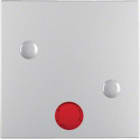 HAGER BOCCHIOTTI - Bilanciere con lente avvitabile Berker B.7 alu opaco, verniciato 15721404