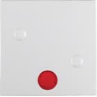 HAGER BOCCHIOTTI - Bilanciere con lente avvitabile Berker S.1/B.3/B.7 bianco polare opaco