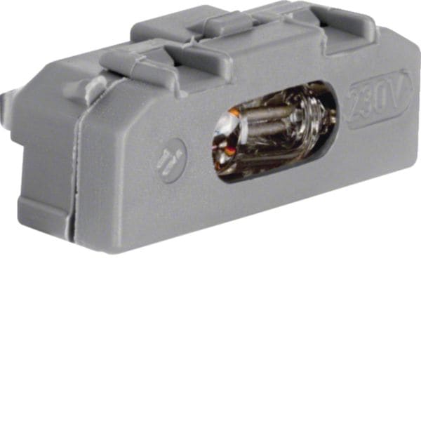 HAGER BOCCHIOTTI - Gruppo fluorescente per interruttore/pulsante grigio 160002