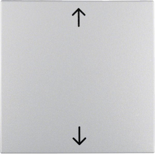 HAGER BOCCHIOTTI - Bilanciere con serigrafia frecce Berker B.7 alu opaco, verniciato