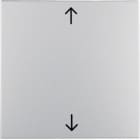 HAGER BOCCHIOTTI - Bilanciere con serigrafia frecce Berker B.7 alu opaco, verniciato