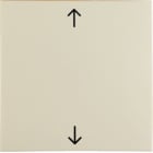 HAGER BOCCHIOTTI - Bilanciere con serigrafia frecce Berker S.1 bianco lucido