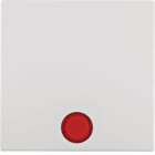 HAGER BOCCHIOTTI - Bilanciere con lente Berker S.1/B.3/B.7 bianco polare opaco