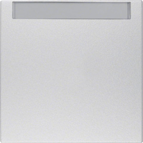 HAGER BOCCHIOTTI - Bilanciere con etichetta Berker B.7 alu opaco, verniciato