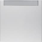 HAGER BOCCHIOTTI - Bilanciere con etichetta Berker B.7 alu opaco, verniciato