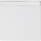 HAGER BOCCHIOTTI - Bilanciere con portaetichetta Berker Q.1/Q.3 bianco polare velluto 16266089