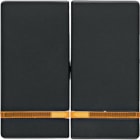 HAGER BOCCHIOTTI - Bilanciere doppio con lente Berker Q.1/Q.3 antracite velluto, verniciato 16276086