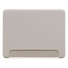 HAGER BOCCHIOTTI - Bilanciere con campo di scrittura a parete bianco lucido 163640