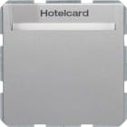 HAGER BOCCHIOTTI - INT.A RELÈ X HOTEL CARD Q1/Q3 ALU 16406094