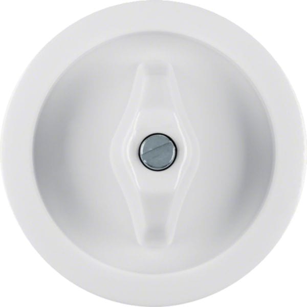 HAGER BOCCHIOTTI - Pezzo centrale con traversino Serie 1930 bianco polare lucido