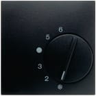 HAGER BOCCHIOTTI - Pezzo centrale per regolatore di temperatura Berker B.3/B.7 antracite opaco 16701606