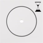 HAGER BOCCHIOTTI - Pezzo c.le x inserto timer elettronico Berker S.1/B.3/B.7 bianco polare opaco