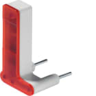 HAGER BOCCHIOTTI - Gruppo LED 230 V, per interruttore/pulsante accessorio rosso 16773500