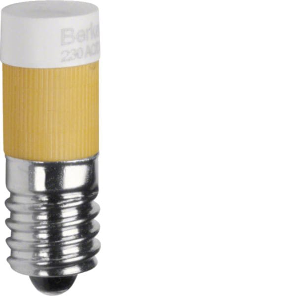 HAGER BOCCHIOTTI - Lampada LED E10 giallo 167802