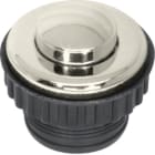 HAGER BOCCHIOTTI - Pulsante, contatto di chiusura Berker TS cromo lucido, ottone galvanizzato 181110