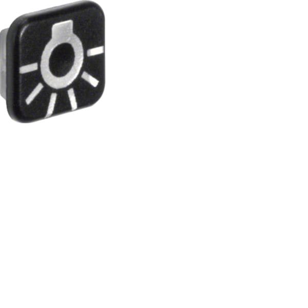 HAGER BOCCHIOTTI - Lente con serigrafia per luce Berker W.1 trasparente 18223501