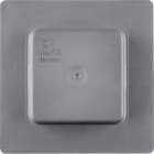 HAGER BOCCHIOTTI - Calotta protettiva per prese SCHUKO?interruttori accessori grigio 1849