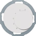 HAGER BOCCHIOTTI - Termostato cont. di commutaz. + pezzo c.le Serie 1930/R.classic bianco pol. luc. 20262079