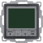 HAGER BOCCHIOTTI - Termostato, cont. NA, + pezzo c.le Serie B.3/B.7 antrac.opac 20441606