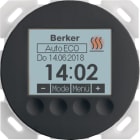 HAGER BOCCHIOTTI - Termostato, cont. NA, con Pezzo c.le, crono, R.x nero 20462045