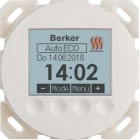 HAGER BOCCHIOTTI - Termostato, cont. NA, + pezzo c.le, crono, R.x bianco polare 20462089