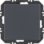 HAGER BOCCHIOTTI - Modulo EnOcean con bilanciere , Q.x verniciato velluto antracite 24116186