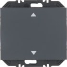 HAGER BOCCHIOTTI - Modulo EnOcean con bilanciere  con simbolo frecce, K.x antracite opaco 24117206