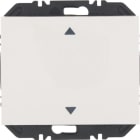 HAGER BOCCHIOTTI - Modulo EnOcean con bilanciere  con simbolo frecce, K.x bianco polare 24117209