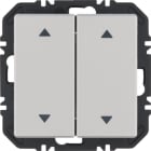 HAGER BOCCHIOTTI - Modulo EnOcean con bilanciere doppio con frecce, Q.x allum. verniciato velluto 24126284