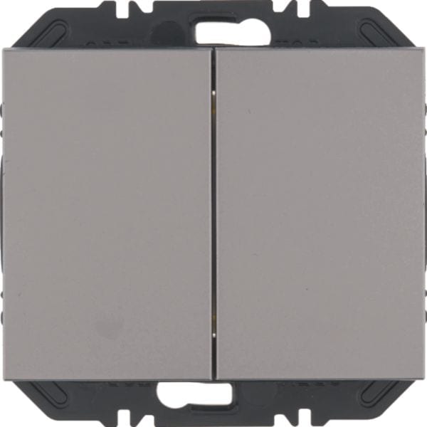 HAGER BOCCHIOTTI - Pulsanti Friends of Hue 2 IN, K.5, alluminio laccato 24127033