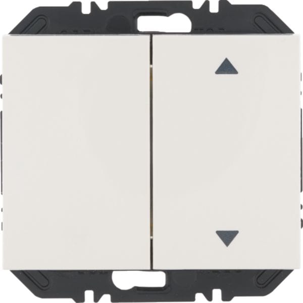 HAGER BOCCHIOTTI - Modulo EnOcean con bilanciere doppio con frecce a lato, K.x bianco polare 24127309