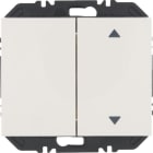 HAGER BOCCHIOTTI - Modulo EnOcean con bilanciere doppio con frecce a lato, K.x bianco polare 24127309